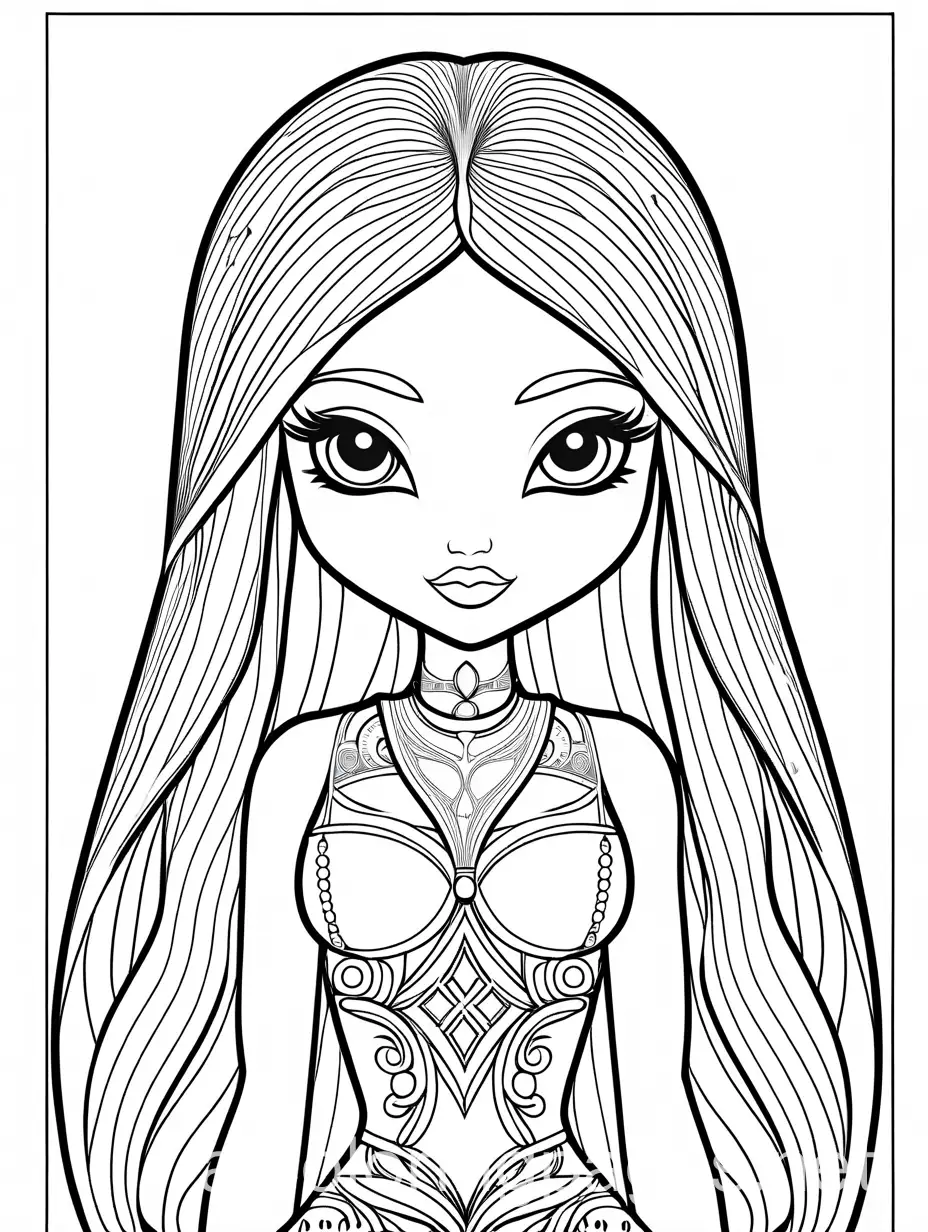 Children-Coloring-Page-Bratz-with-Holographic-Dreams