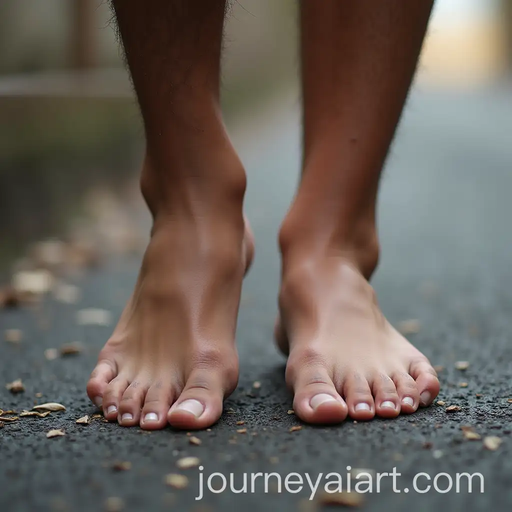 CloseUp-of-Foot-with-Bare-Skin-on-a-Surface