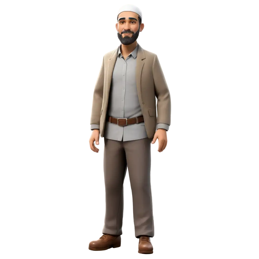 Islamic-Father-Figure-in-3D-PNG-Format-HighQuality-and-Versatile-Image-for-Various-Applications