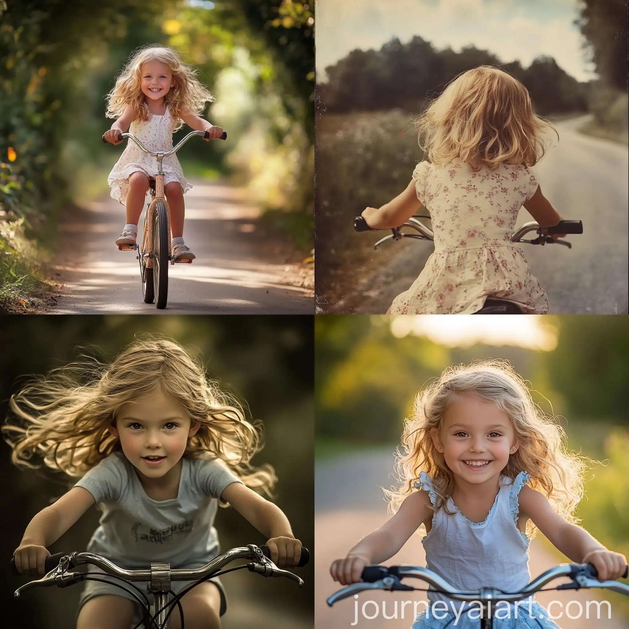 Young-Girl-Riding-Bike-with-Wavy-Blonde-Hair