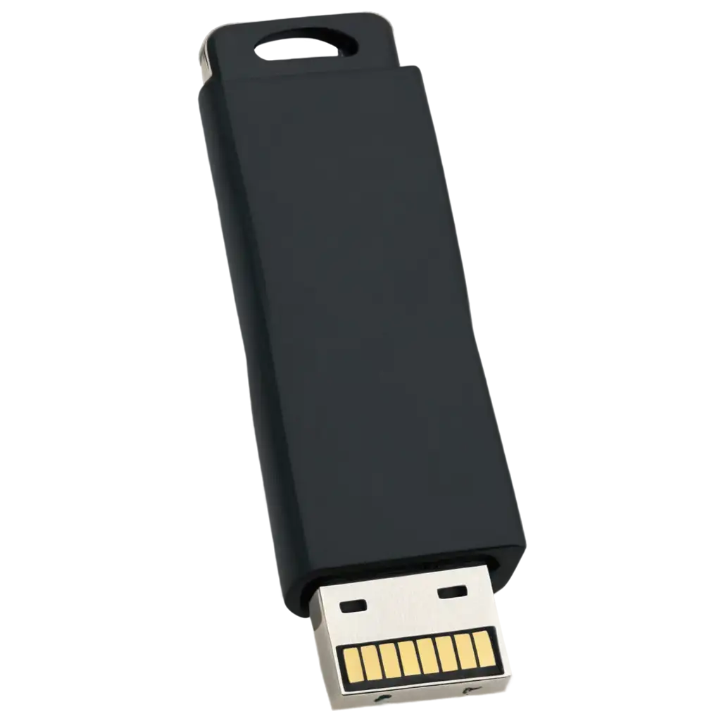 HighQuality-PNG-Image-of-a-Printed-Swivel-USB-Flash-Drive-48-GB-for-Enhanced-Online-Use