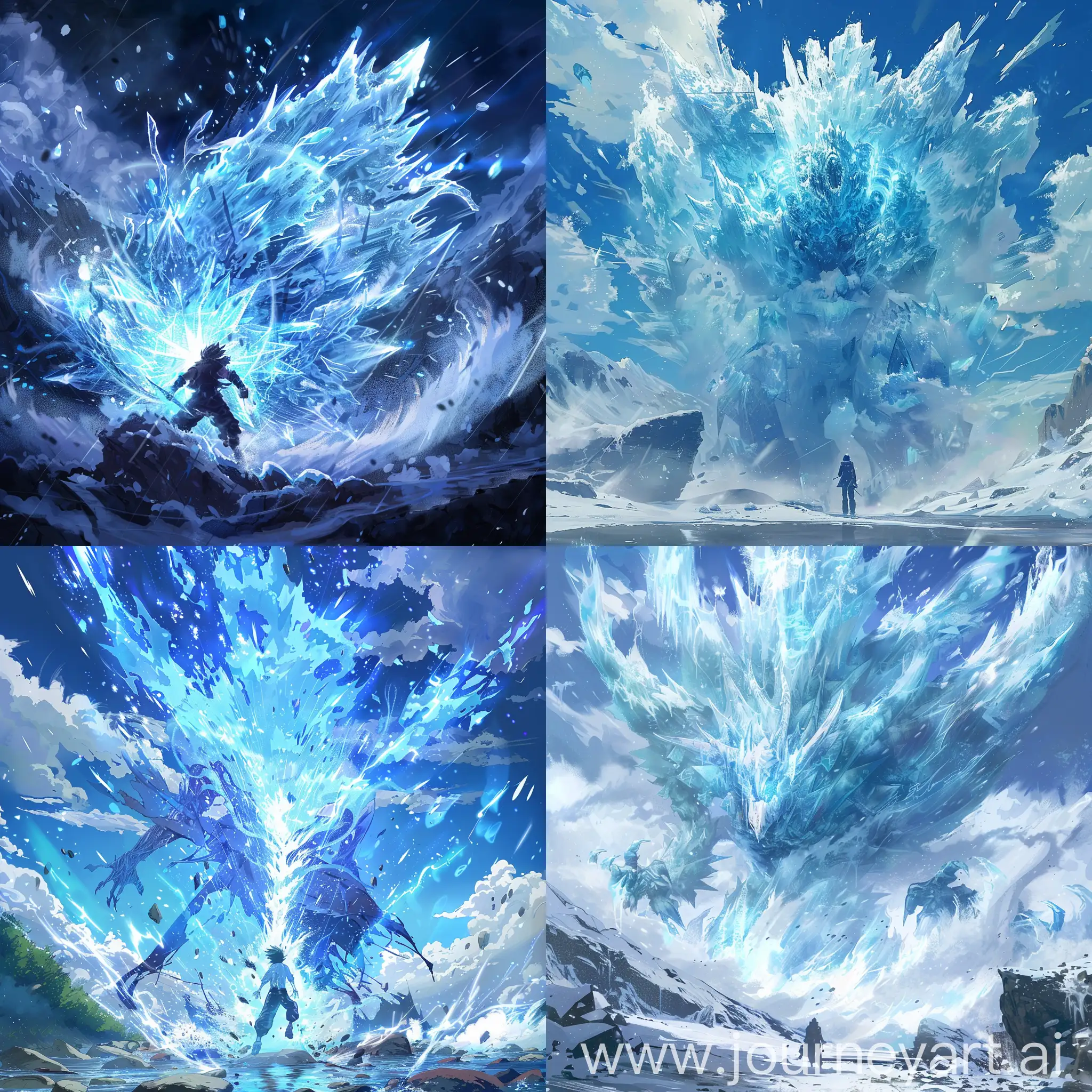 Massive-2D-Anime-Ice-Elemental-Attack