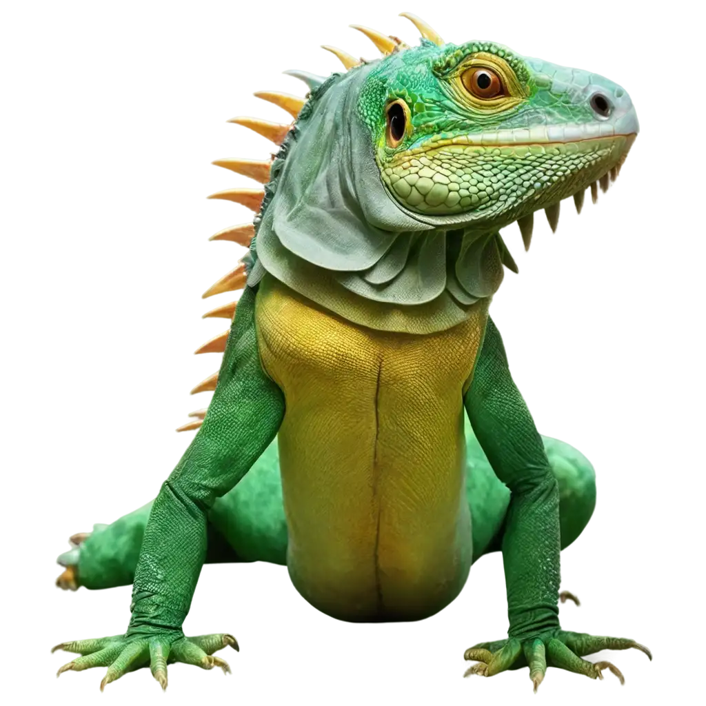 Vibrant-Trinidad-Iguana-PNG-Animation-for-Dynamic-Visual-Content