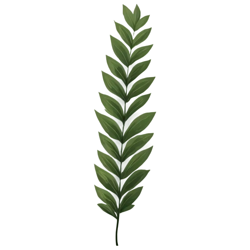 Long-Leaf-Plant-PNG-Image-HighQuality-Transparent-Format-for-Versatile-Use