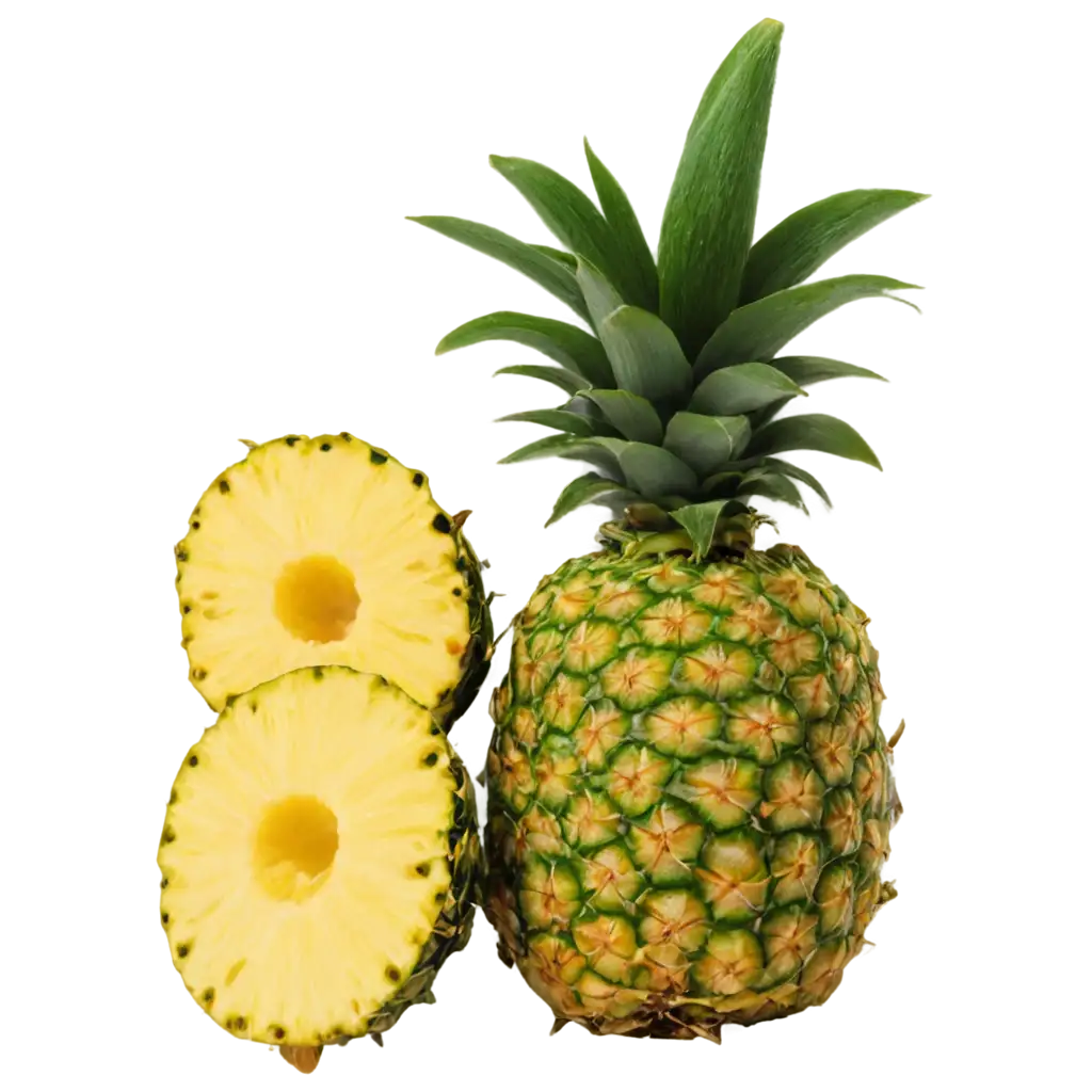 HighQuality-Pineapple-PNG-Image-for-Versatile-Design-Projects