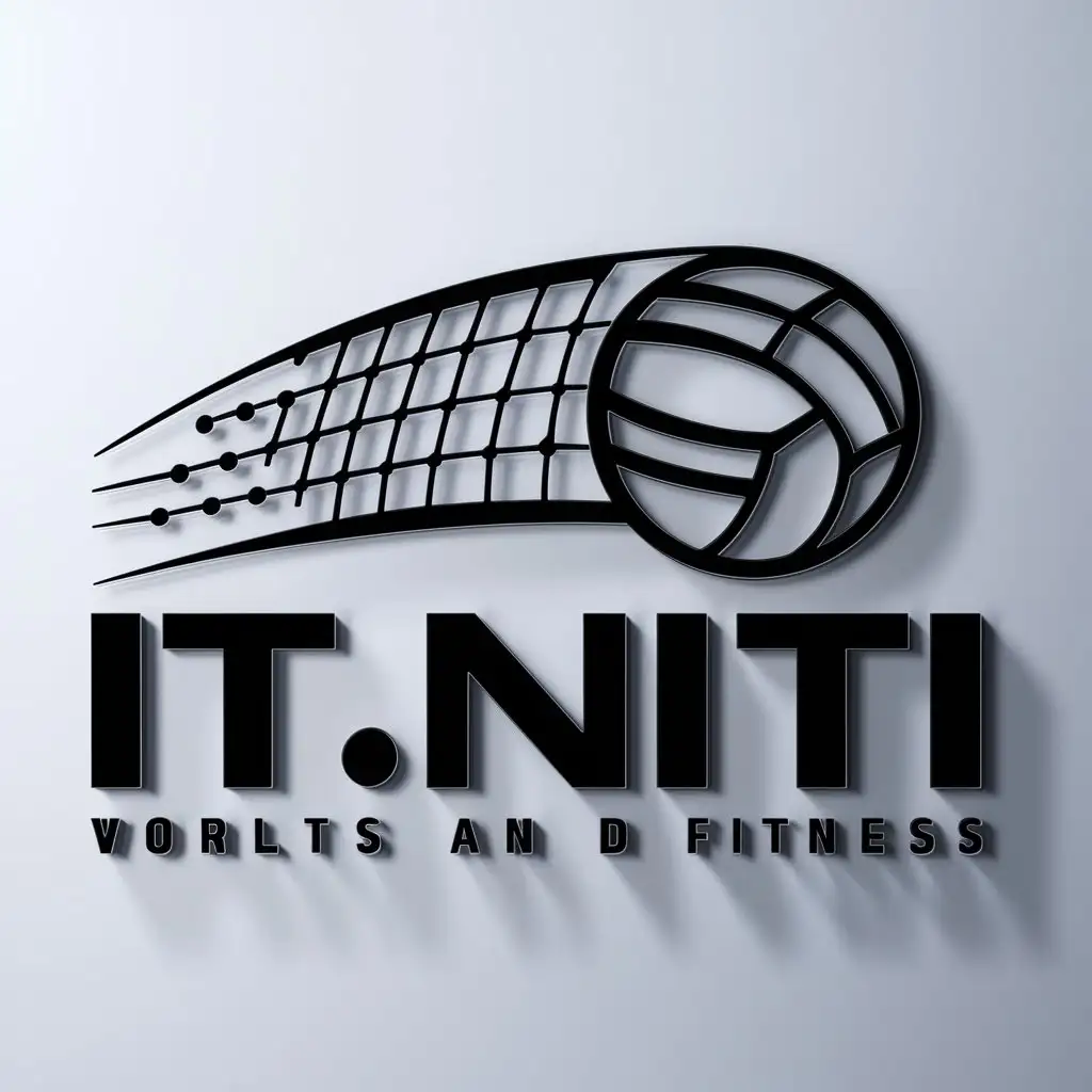 LOGO-Design-For-ITNITI-Volleyball-Theme-with-Clear-Background