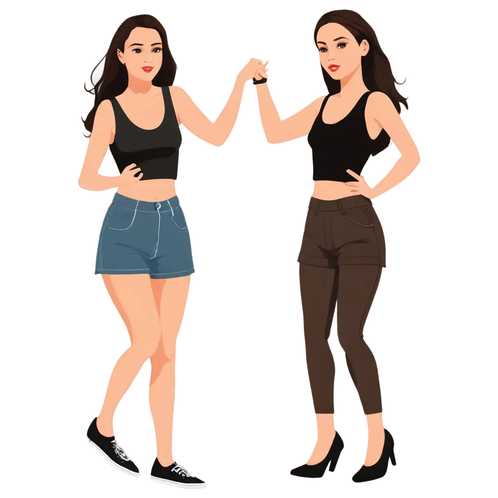 Dancing-Teenager-Women-PNG-Vector-Illustration-for-Creative-Projects