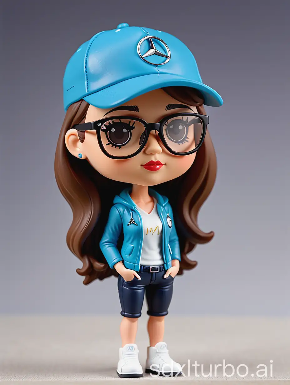 Stylish-Girl-Pop-Figure-in-Mercedes-Cap-and-Glasses