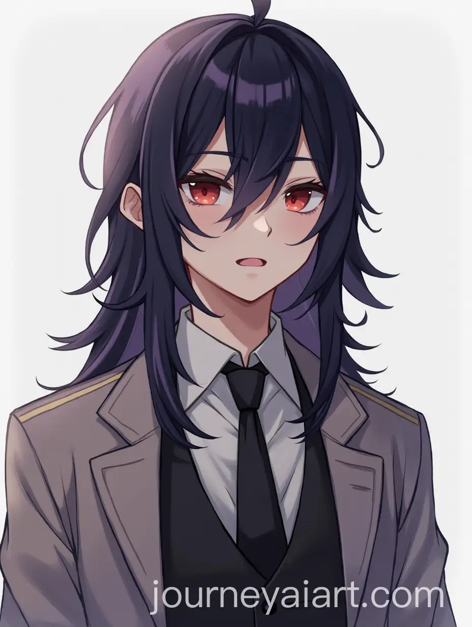 Androgynous-Male-with-Long-Blackish-Purple-Hair-in-School-Uniform
