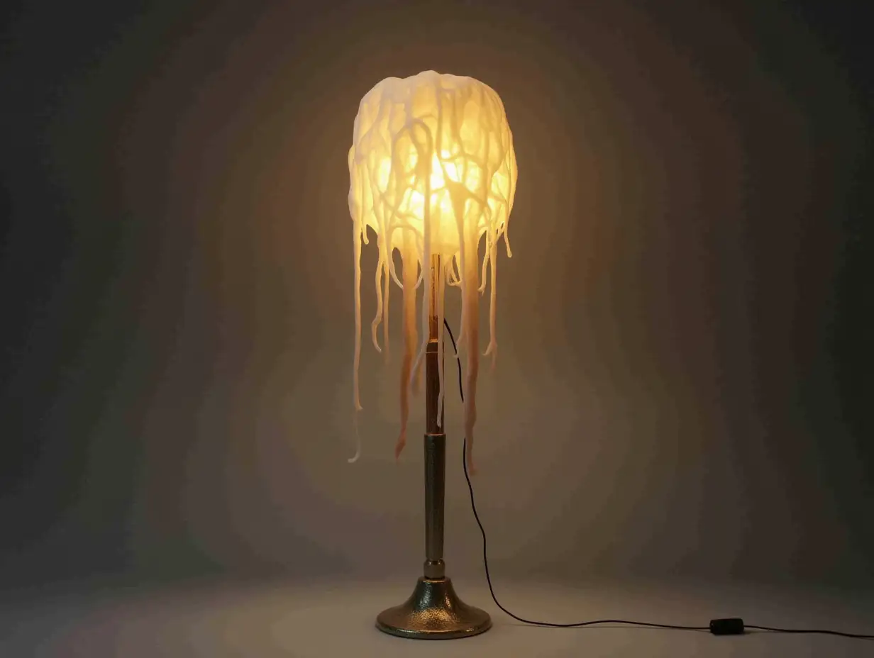 Surreal standing lamp