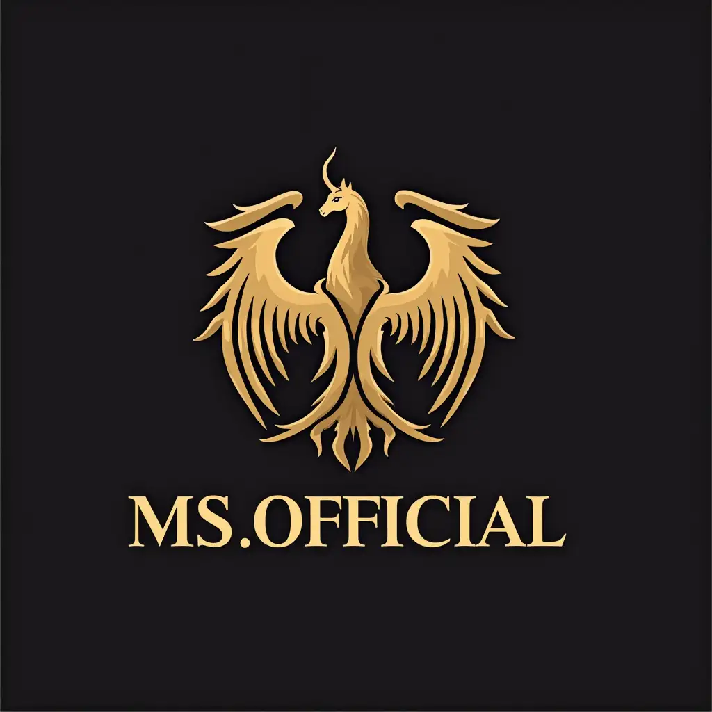 Logo whith M.S.OFFICIAL