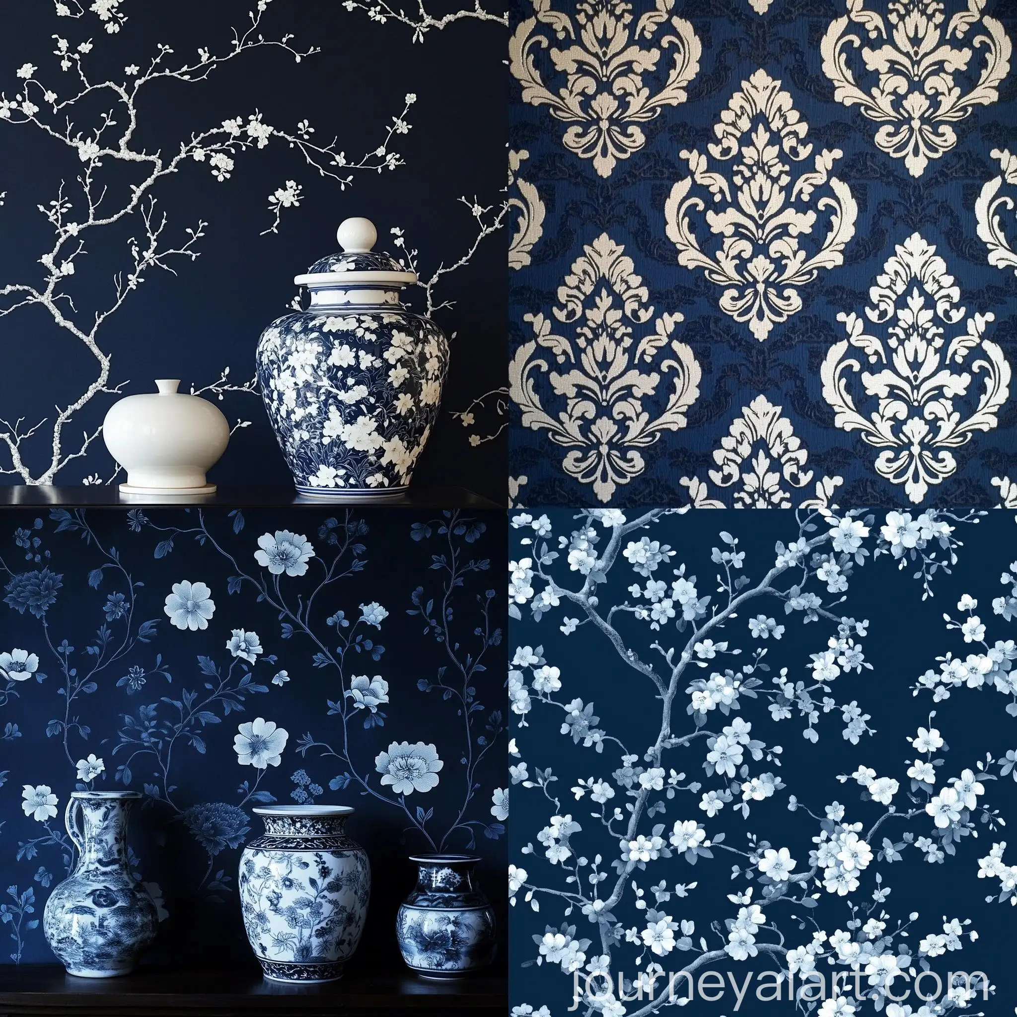 Navy-Blue-Wallpaper-with-Elegant-White-Accents-for-iPad-and-Phone