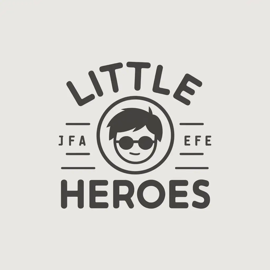 LOGO-Design-For-Little-Heroes-Child-Superhero-Theme