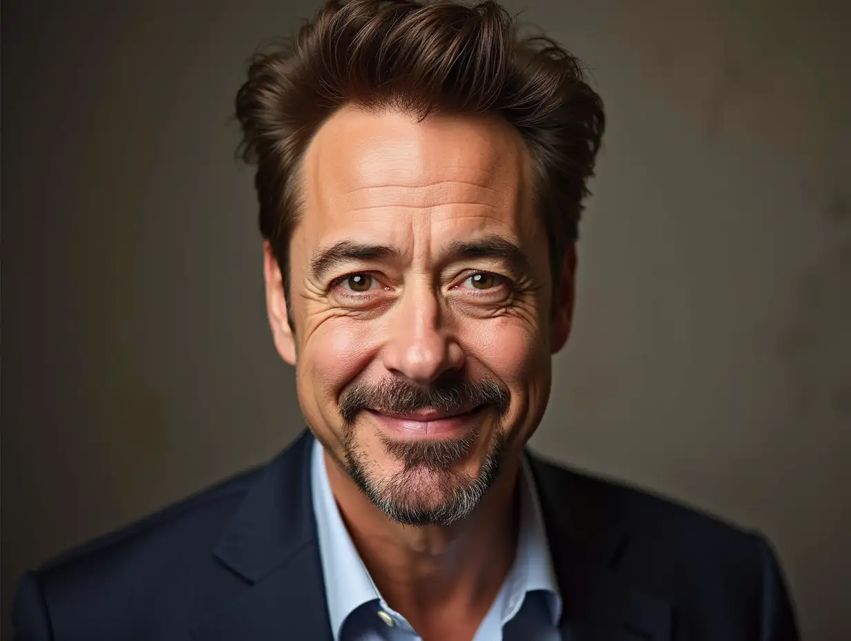 Robert Downey Jr With Down Syndrome face