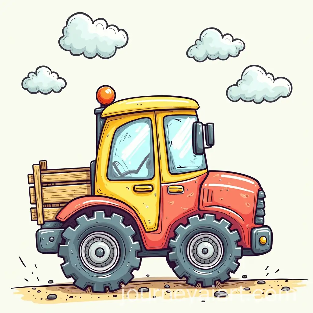 Colorful-Vehicle-Themed-Ebook-Cover-for-Children-Aged-3-with-Writing-and-Coloring-Activities