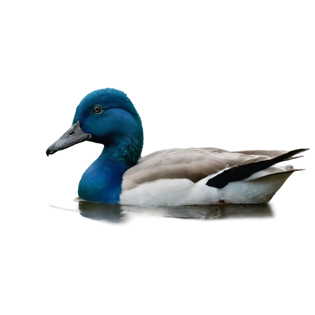 Vibrant-Blue-Duck-PNG-Image-Enhance-Your-Design-with-HighQuality-Clarity