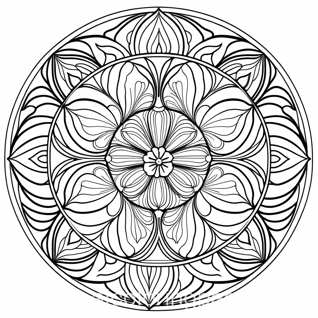 Stunning-Hibiscus-Mandala-Coloring-Page-for-Kids