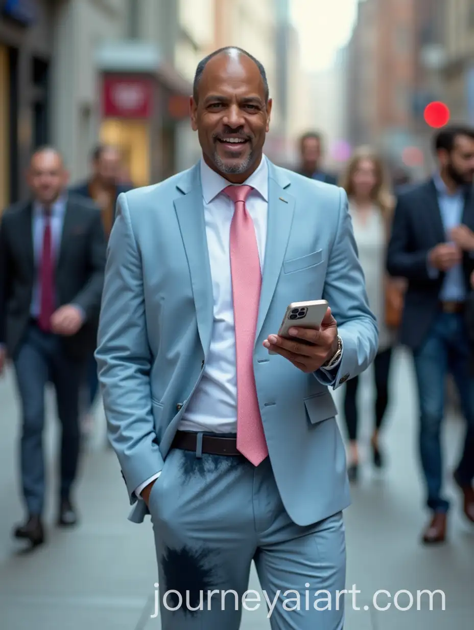 Man-in-City-Celebrating-Financial-Success-with-Humble-Composure