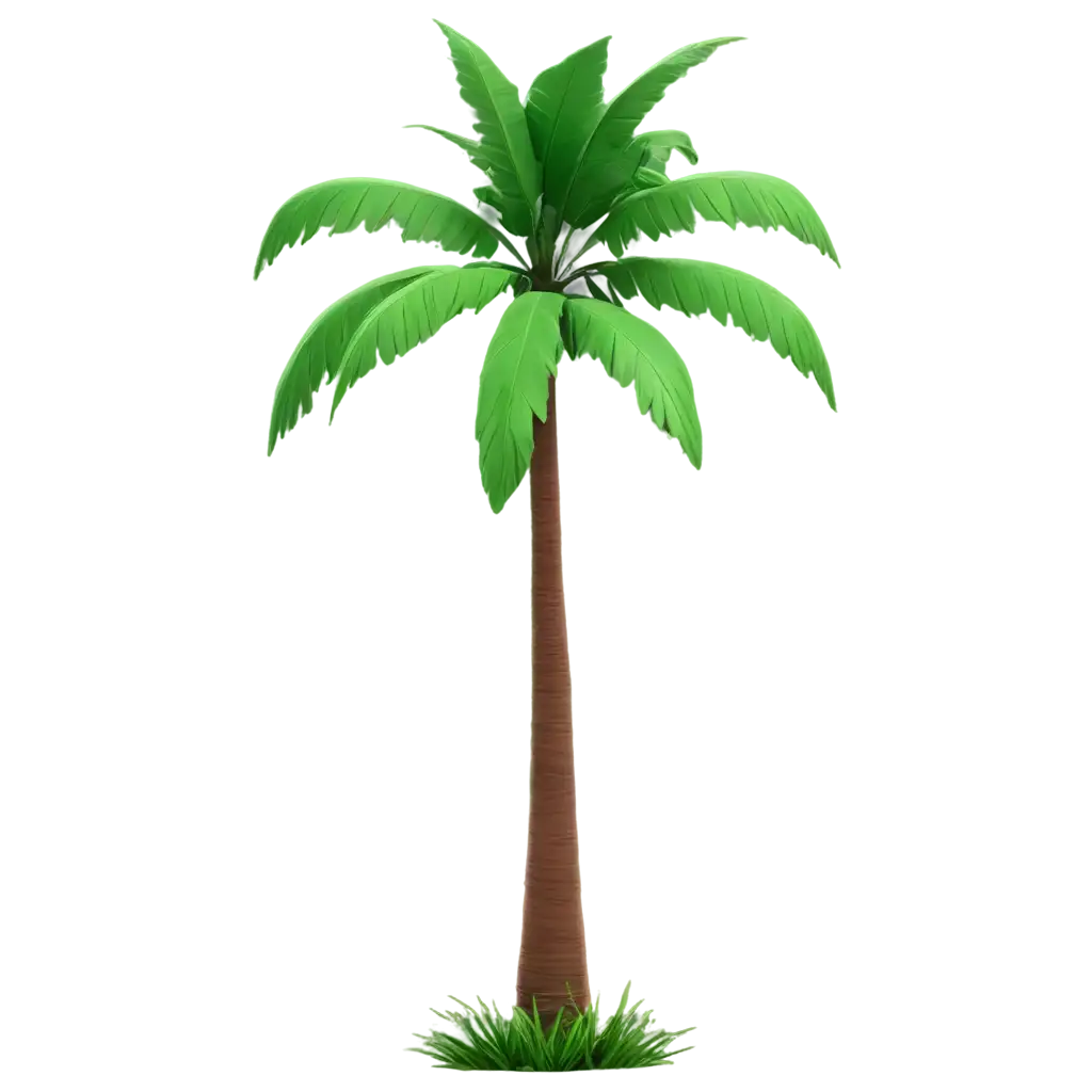 HighQuality-3D-Coconut-Tree-PNG-Image-for-Versatile-Design-Applications