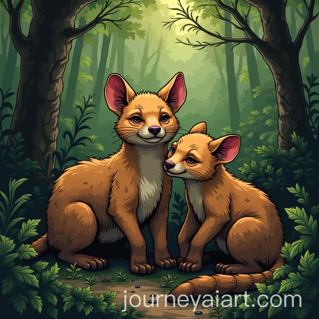 Thylacines-in-Distress-Stop-Logging-the-Donga-Conservation-Poster