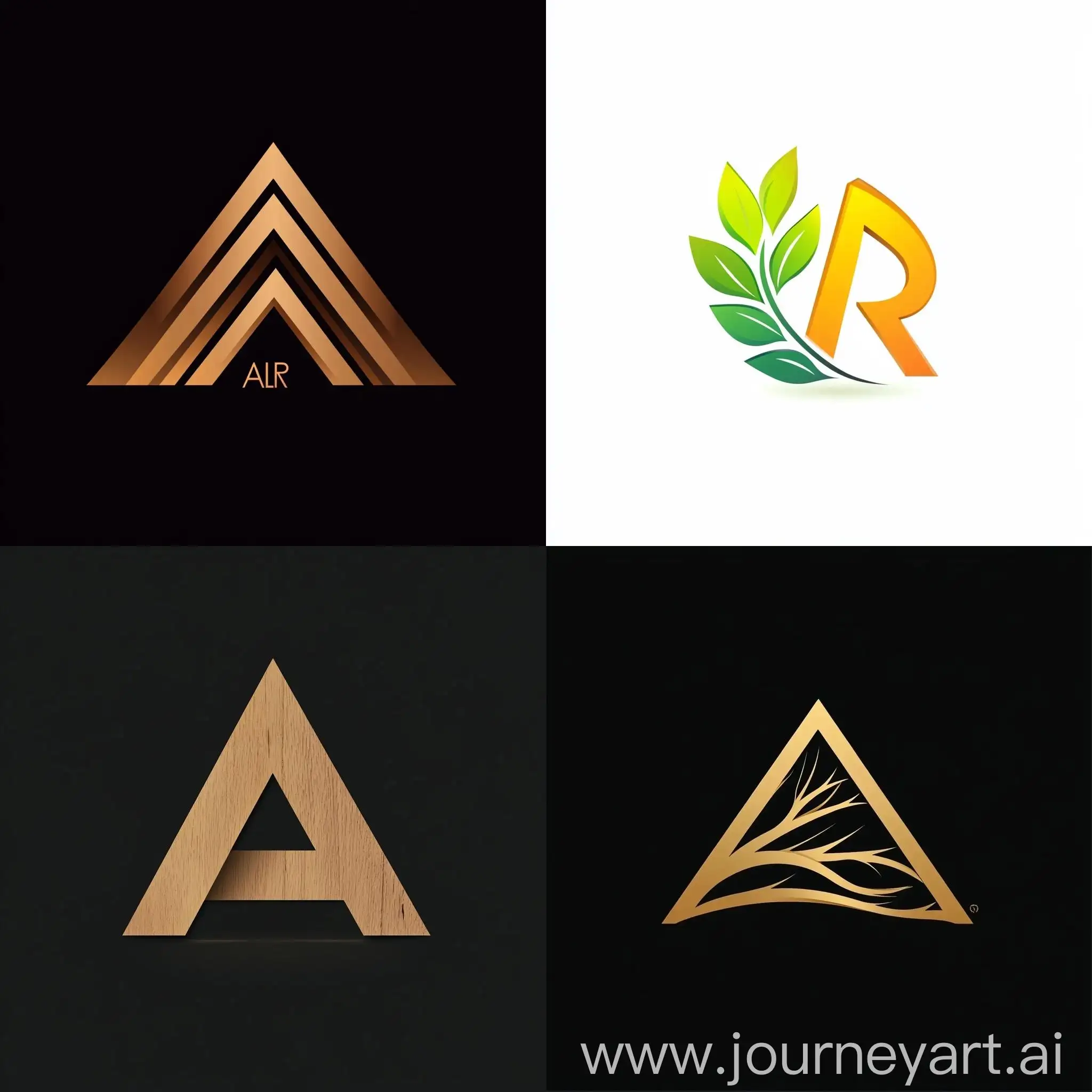 Minimalist-Modern-Logo-Design-with-Nature-Wood-and-ALR-Letters-Icon