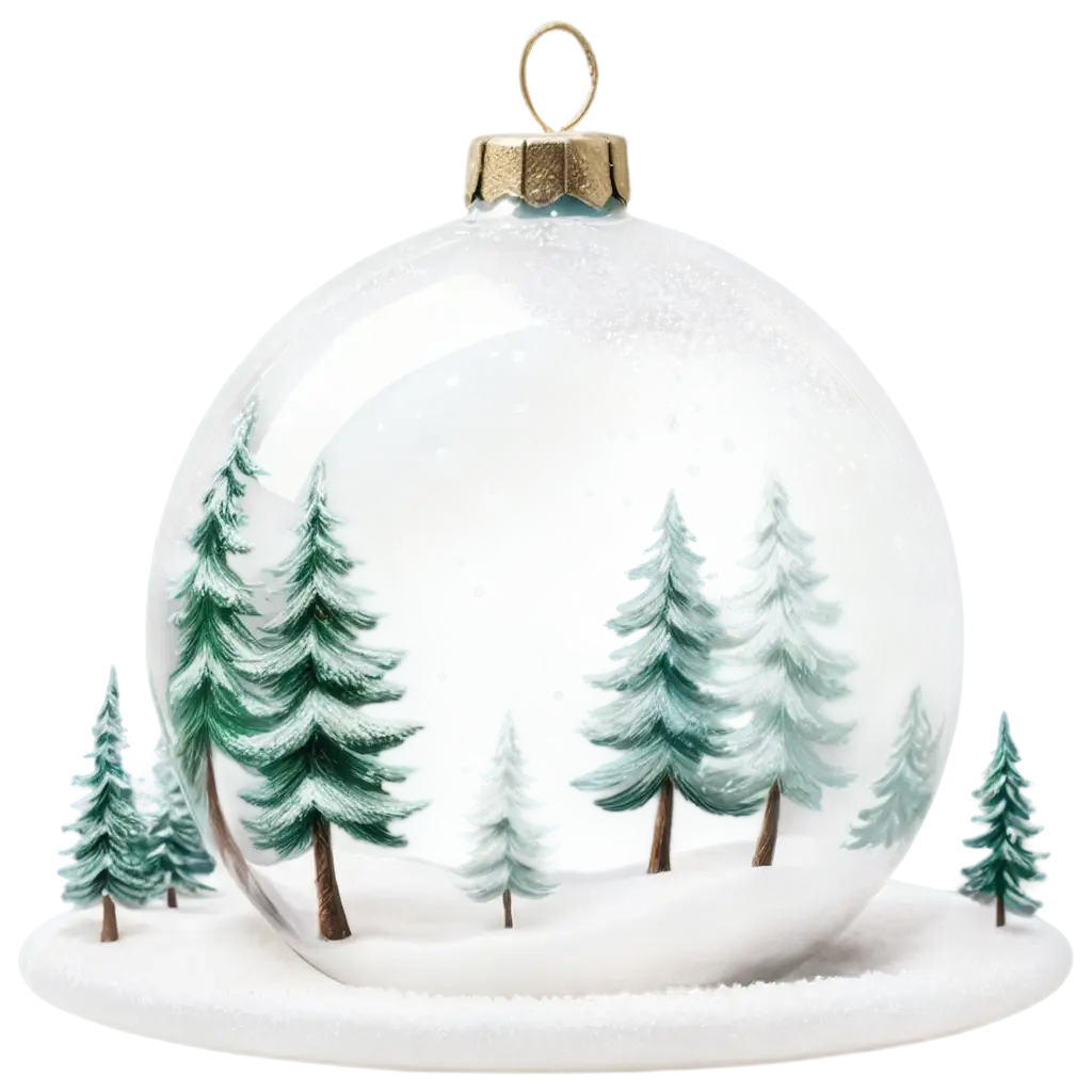 Clear-Glass-Ball-Ornament-with-HandPainted-Winter-Forest-Scene-PNG-Format