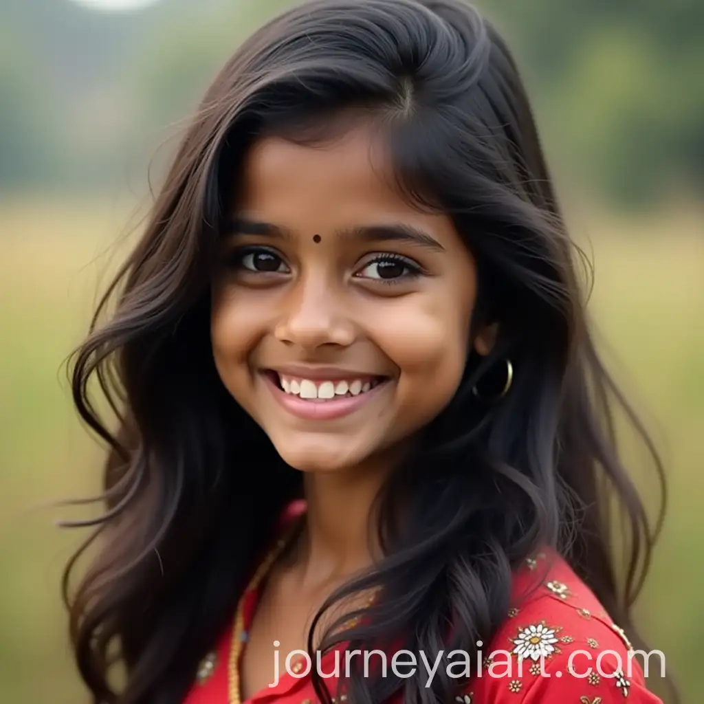 AI-Image-Prompt-ExpansionPortrait-of-a-Beautiful-26YearOld-Indian-Girl-with-Black-Hair-and-Charming-Smile