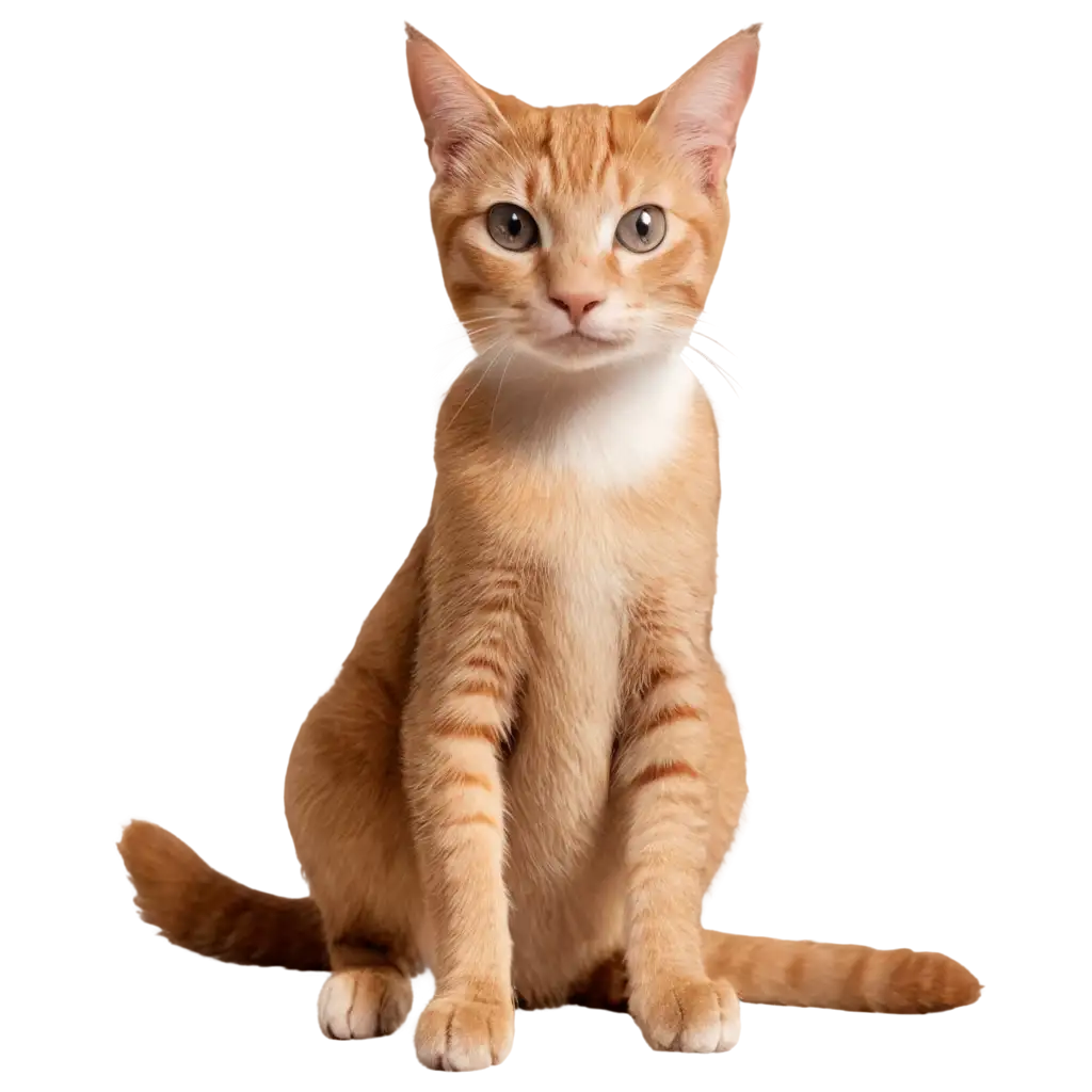 Adorable-Cat-Sits-HighQuality-PNG-Image-for-Various-Uses