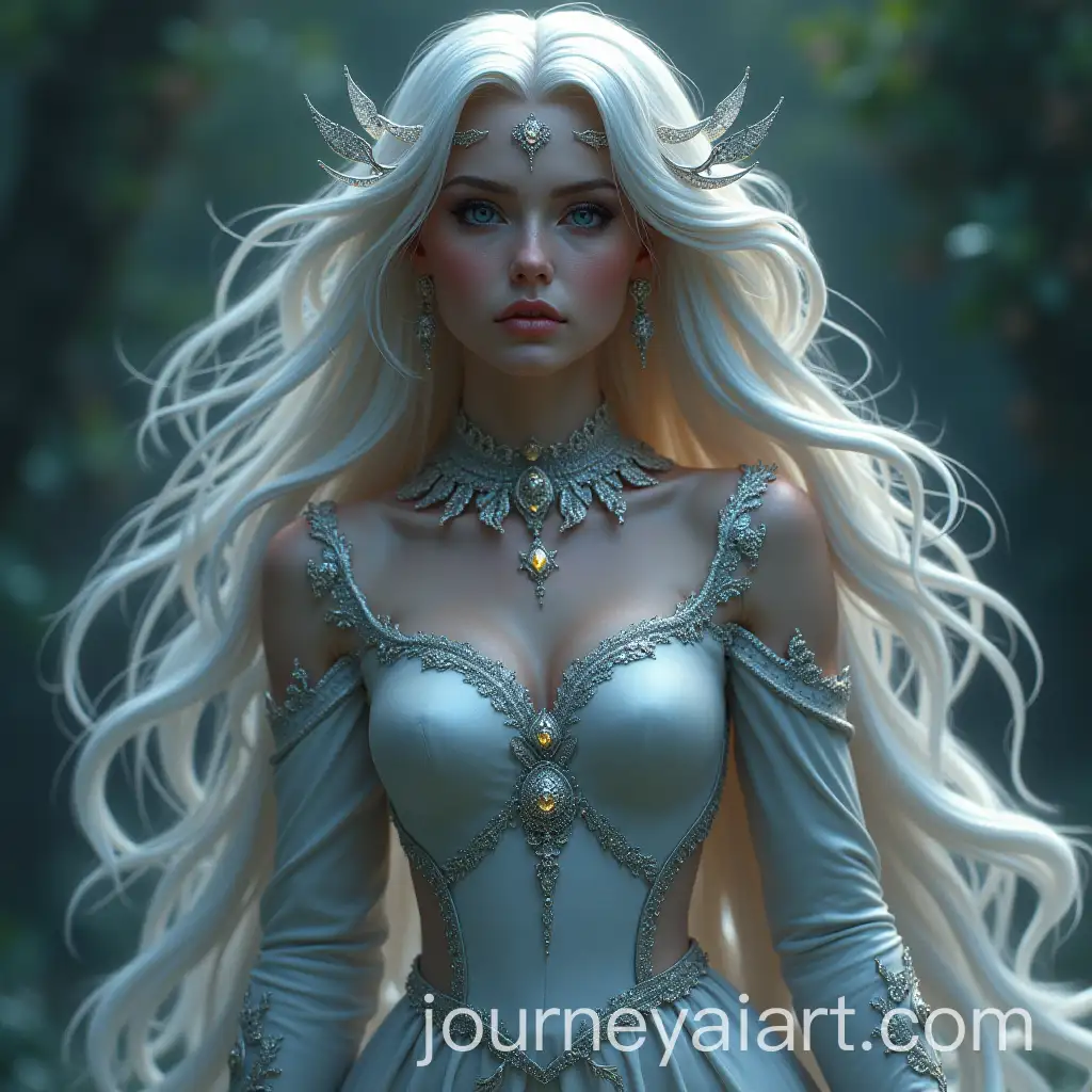 Queen-of-Dreams-and-Moon-Princess-with-Dream-Knights-in-Regal-Silver-Attire