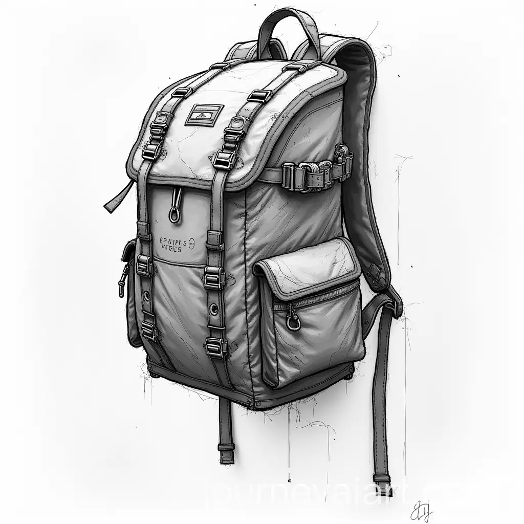 Cyberpunk-BattleReady-Industrial-Design-Backpack-Sketches-with-Intricate-Details