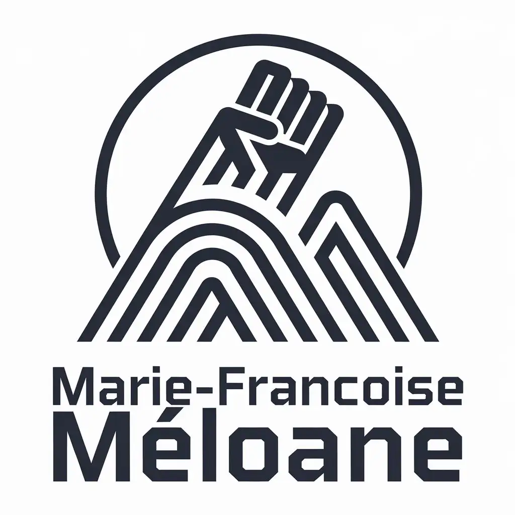 LOGO-Design-For-MarieFrancoise-Mloane-Ambitious-Athlete-Symbol-of-Style-and-Modernity