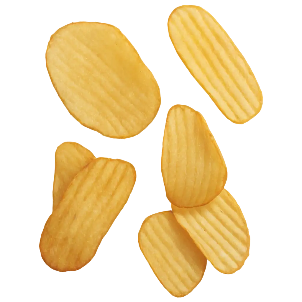 HighQuality-Potato-Chips-PNG-Image-for-Versatile-Use-in-Design-and-Marketing