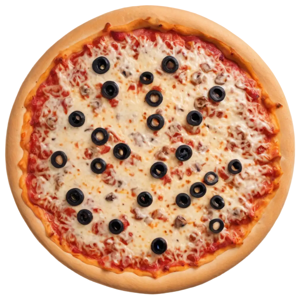 Delicious-Pizza-on-a-Plate-HighQuality-PNG-Image-for-Culinary-Art