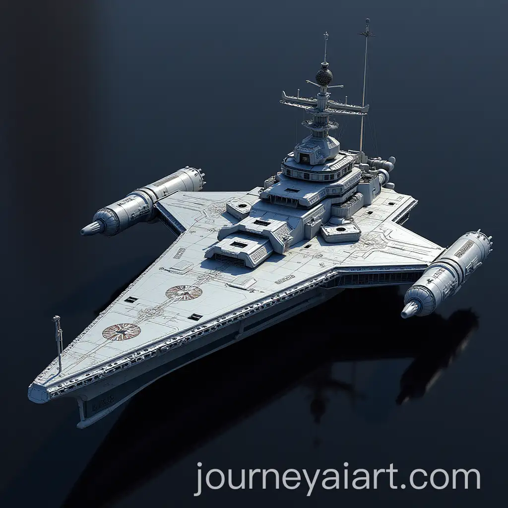 Imperial-Heavy-Frigate-Resolut-Star-Wars-250m-Spaceship-in-Space