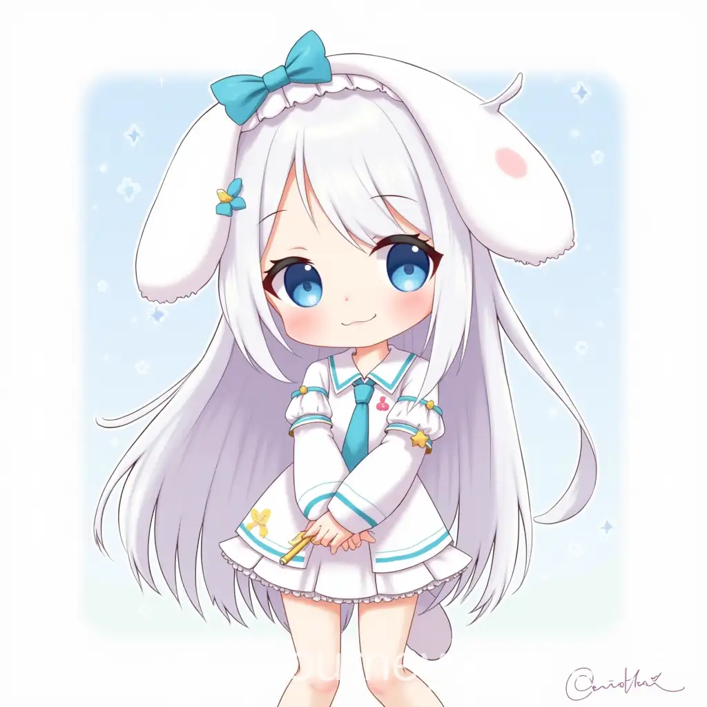 Anime-Girl-in-Cinnamoroll-Outfit-with-Heavenly-Aesthetic