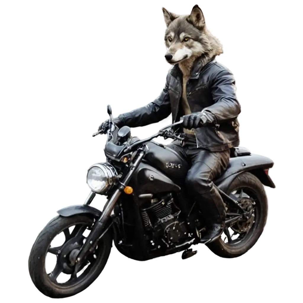 HighQuality-PNG-Image-of-a-Wolf-Riding-a-Motorcycle-Unique-Artistic-Concept