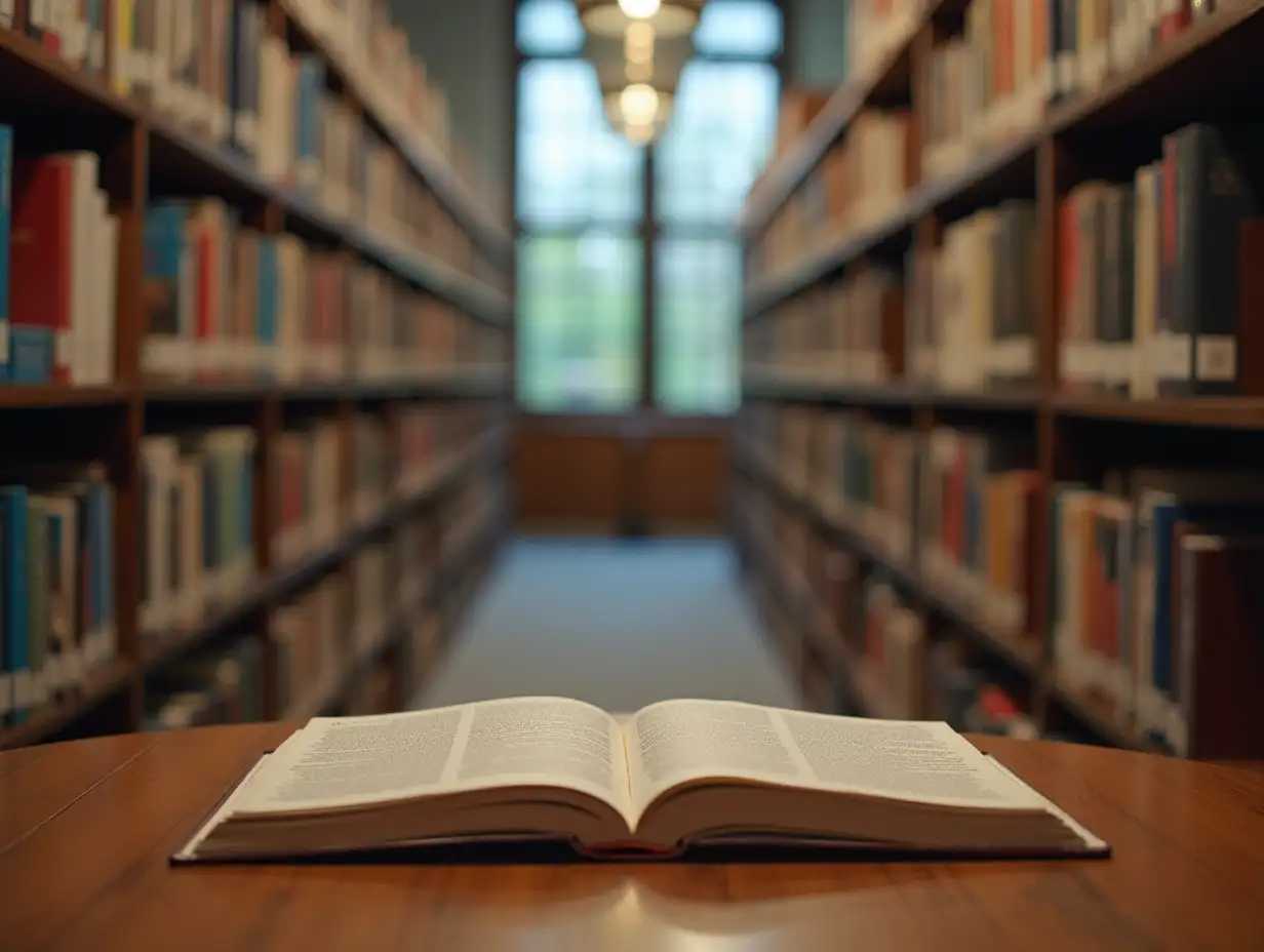 cover for reading in the library with