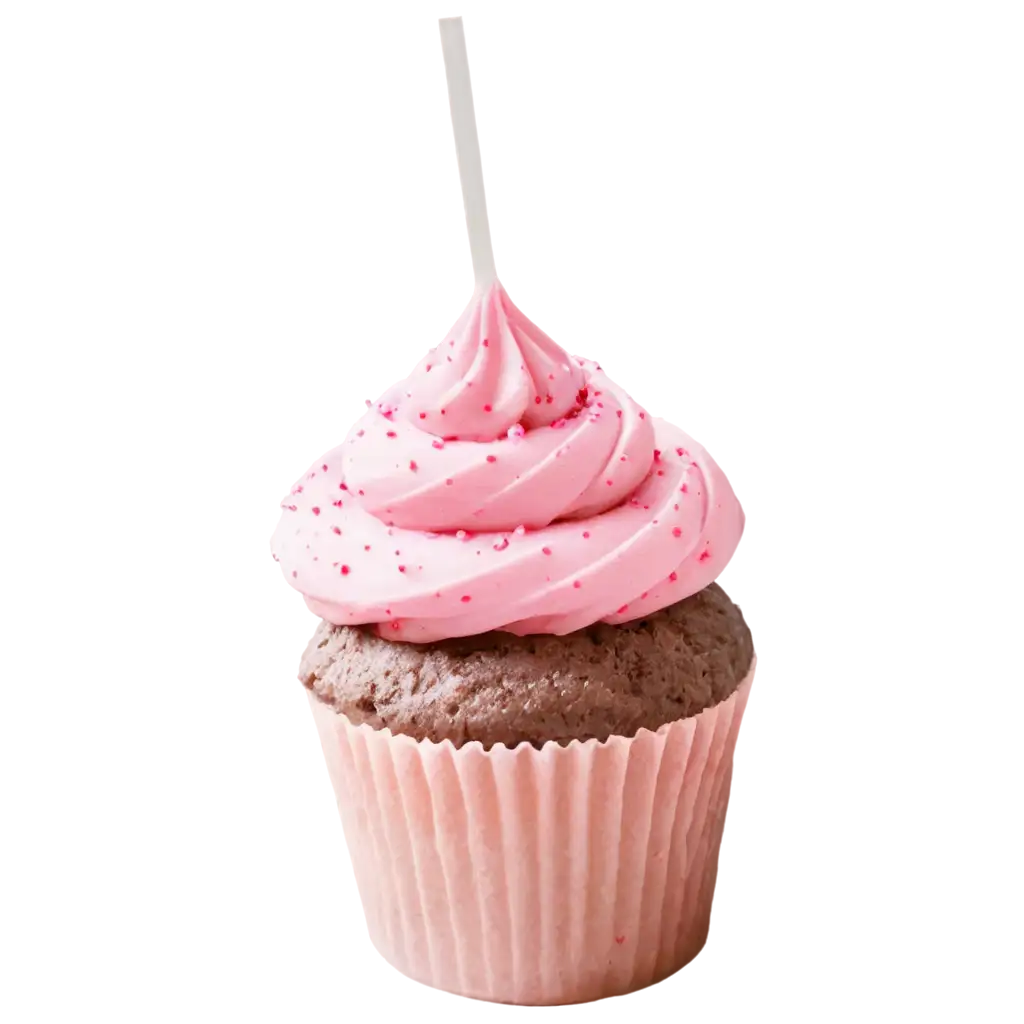 One-Cupcake-PNG-Image-A-Sweet-and-Versatile-Asset-for-Your-Creative-Projects