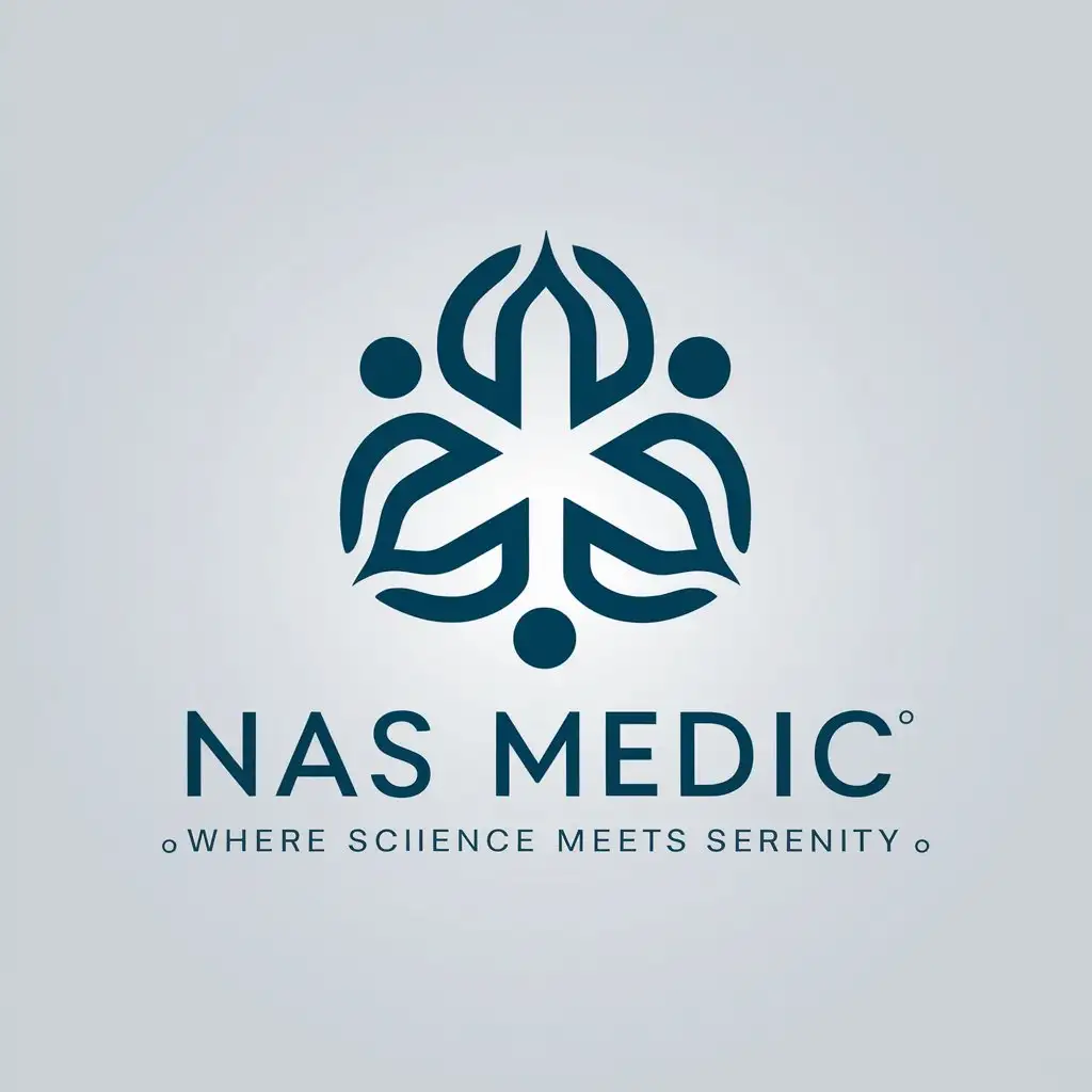 LOGO Design For Nas Medic Where Science Meets Serenity in Medical Dental Industry