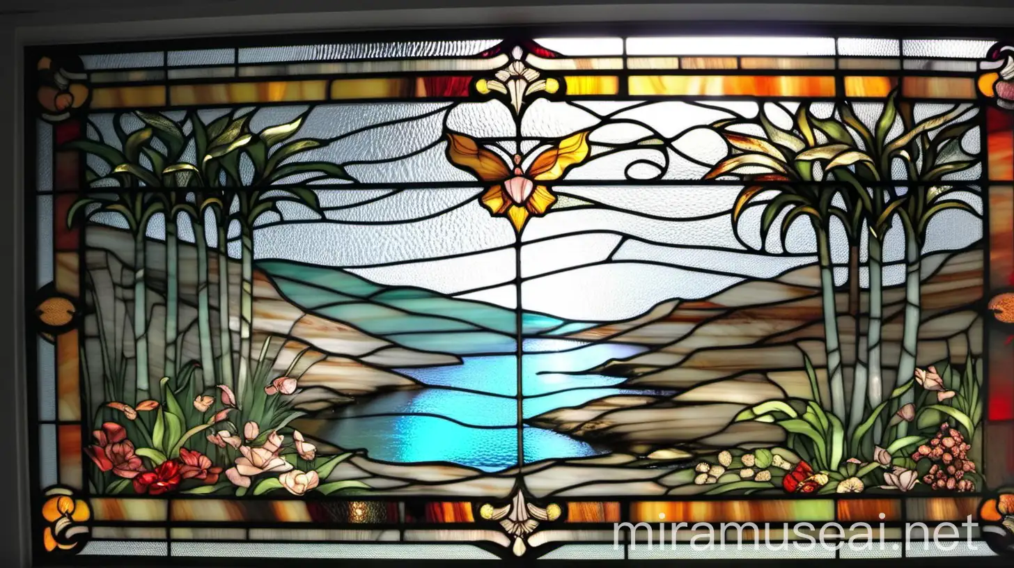 Colorful Tiffany Stained Glass Window Design Inspiration