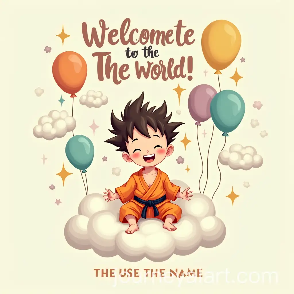 Cheerful-Baby-Shower-Invitation-with-AnimeInspired-Design-and-Playful-Cloud-Theme