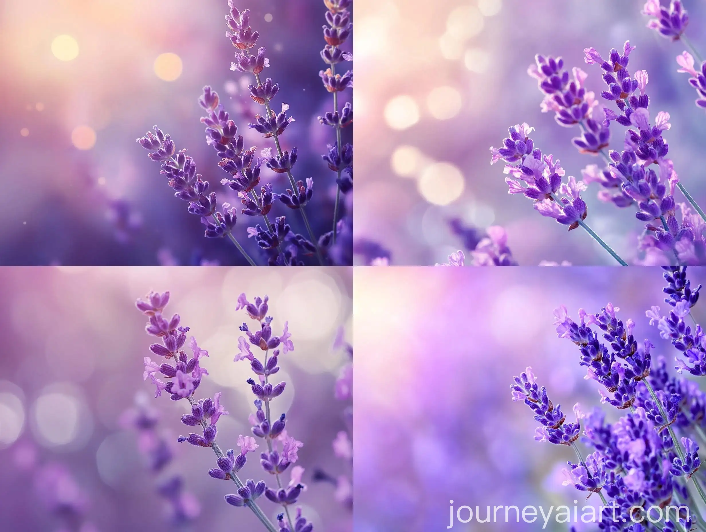 Blurred-Lavender-Flowers-Wallpaper-in-Bright-Purple