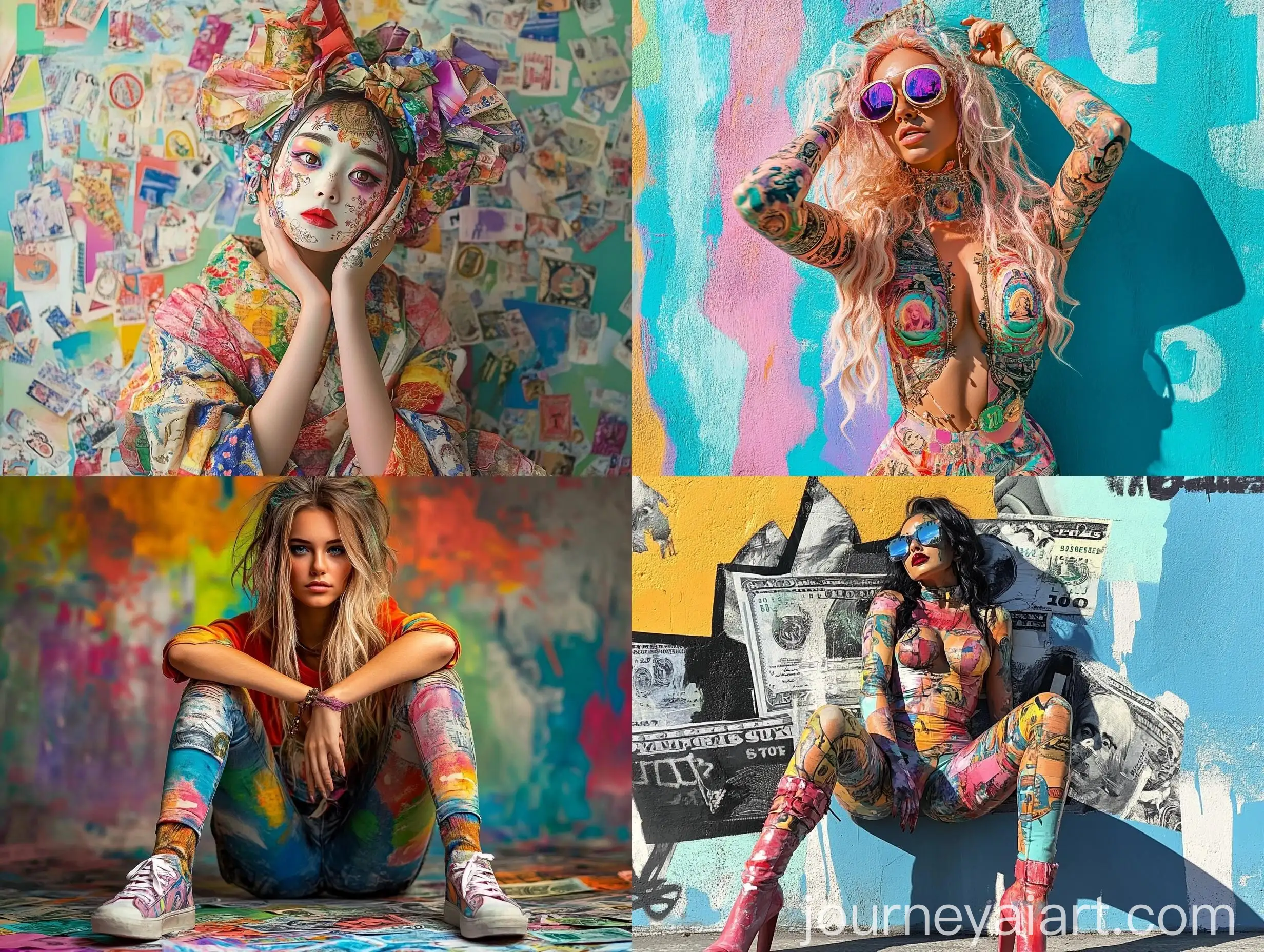 Colorful-Girl-in-Vintage-Attire