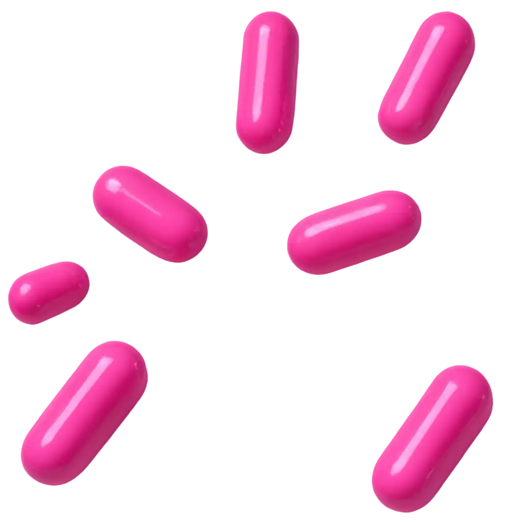 Explore-Pink-Capsules-PNG-Image-Enhancing-Clarity-and-Quality