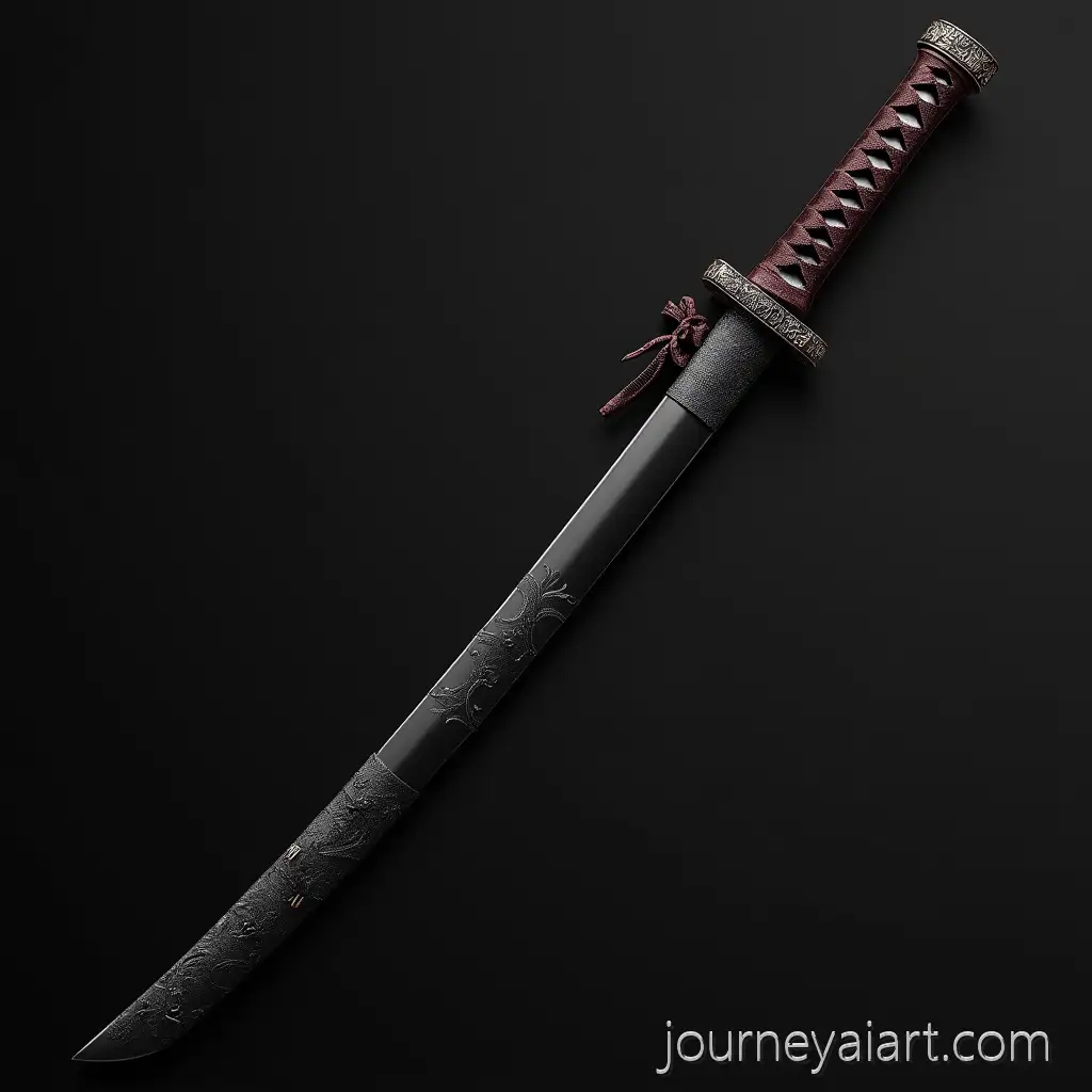 Elegant-BlackAI-Image-Prompt-Expansion-Katana-with-Detailed-Sheath-Design