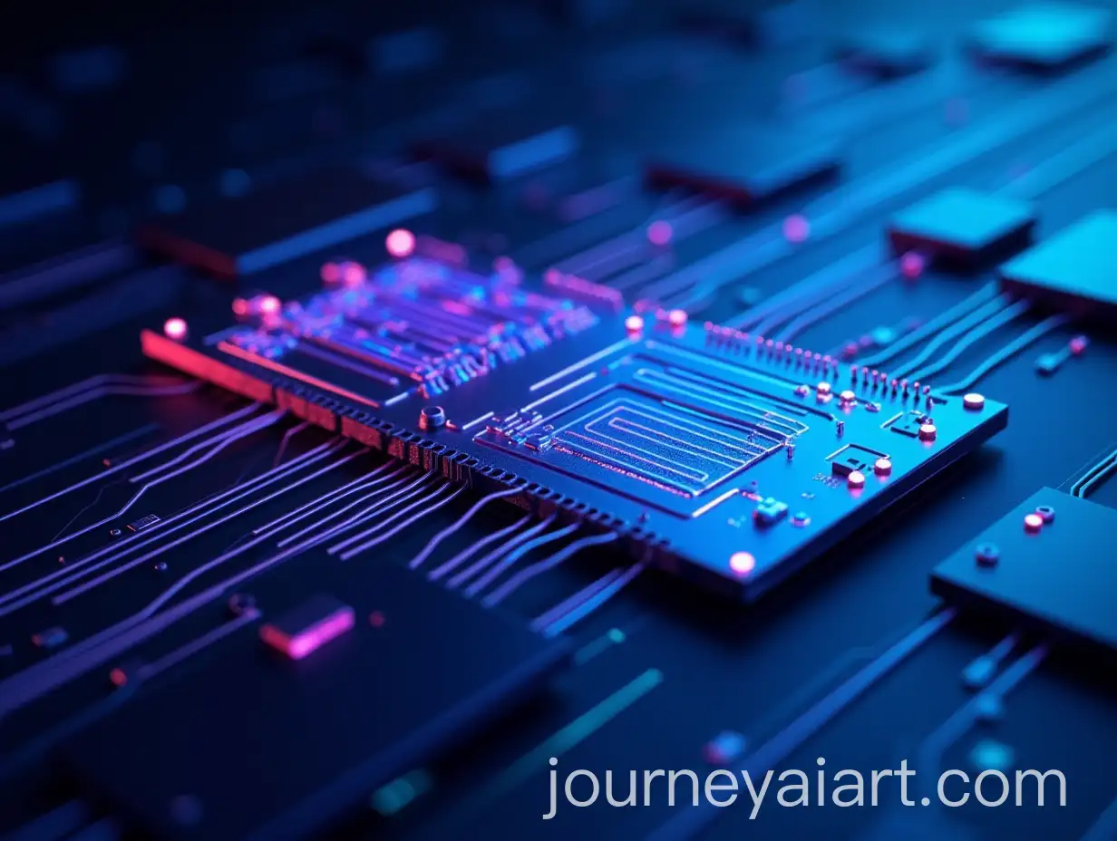 Futuristic-Telecommunications-Catalog-Cover-Featuring-Glowing-PCB-Design