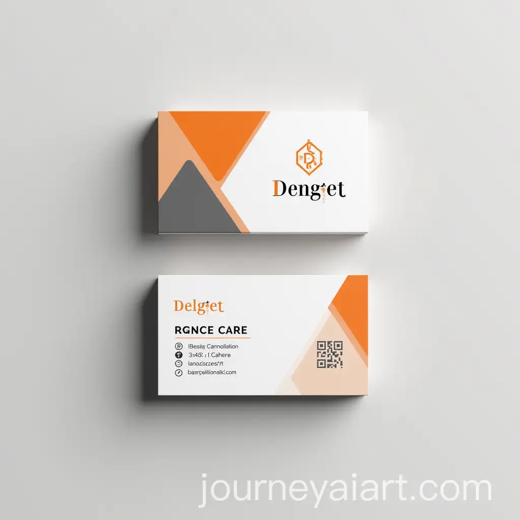 Business-Card-Design-for-Dialect-BPO-Solutions-with-Orange-White-and-Grey-Theme