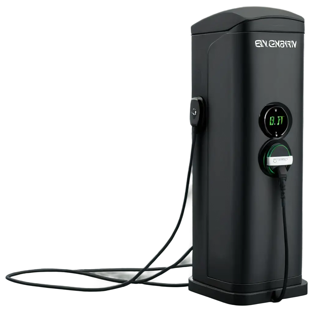 Charging-Station-with-an-EV-PNG-Image-for-HighQuality-Digital-Assets