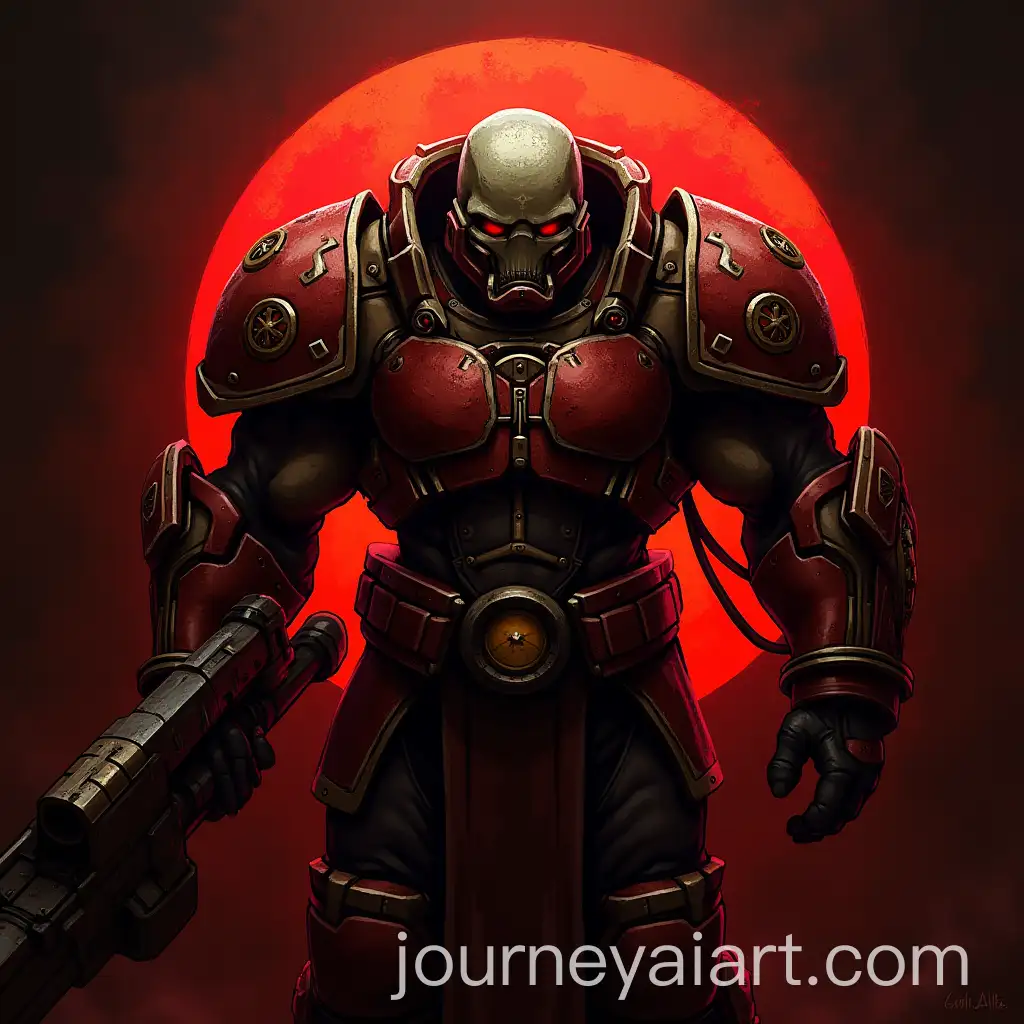 Doom-Slayer-Icon-in-Dramatic-Lighting
