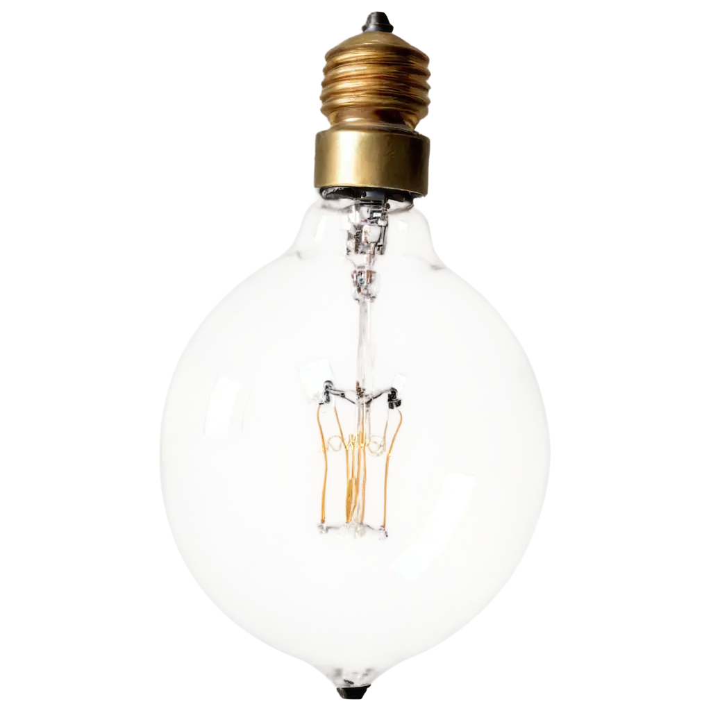 Antique-Lit-Clear-Glass-Light-Bulb-PNG-Enhance-Your-Visual-Projects